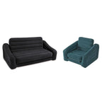 Queen Inflatable Pull-Out Sofa Bed Plus Inflatable Pull-Out Chair Sper