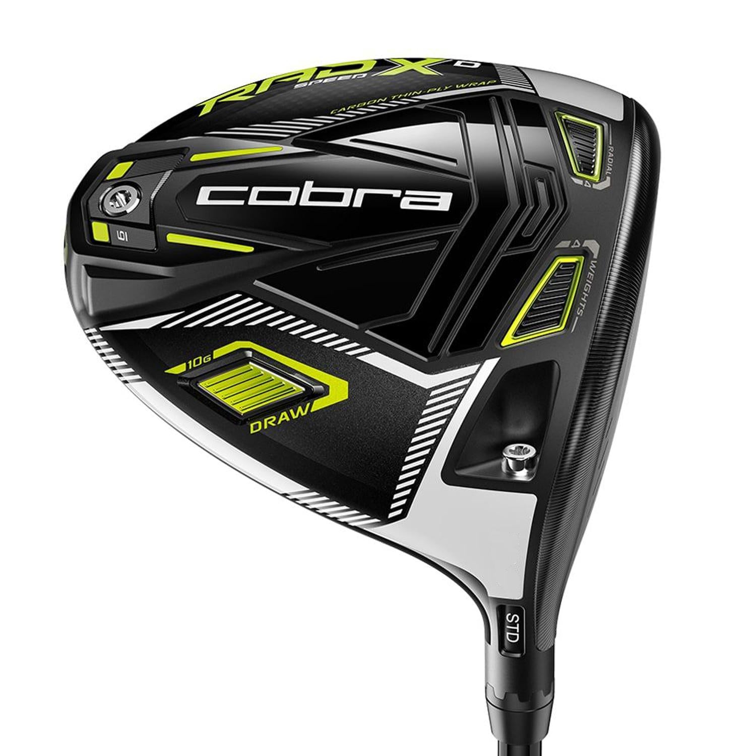 Cobra RAD XD Speed Draw 10.5* Driver Fujikura Motore X F3 Regular Flex