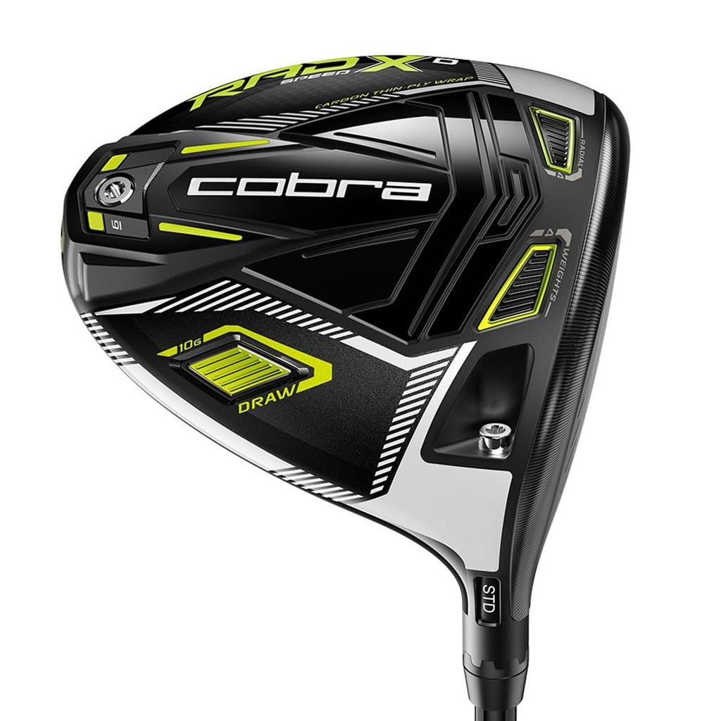Cobra RAD XD Speed Draw 10.5* Driver Fujikura Motore X F3 Regular Flex