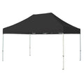 Tuff Tent 10 ft. x 15 ft. White Frame Instant Pop Up Tent with Black Cover