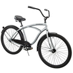 Huffy Cranbrook Cruiser Bicycle,Silver comfort Bike Fast Shipping