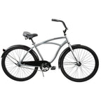 Huffy Cranbrook Cruiser Bicycle,Silver comfort Bike Fast Shipping