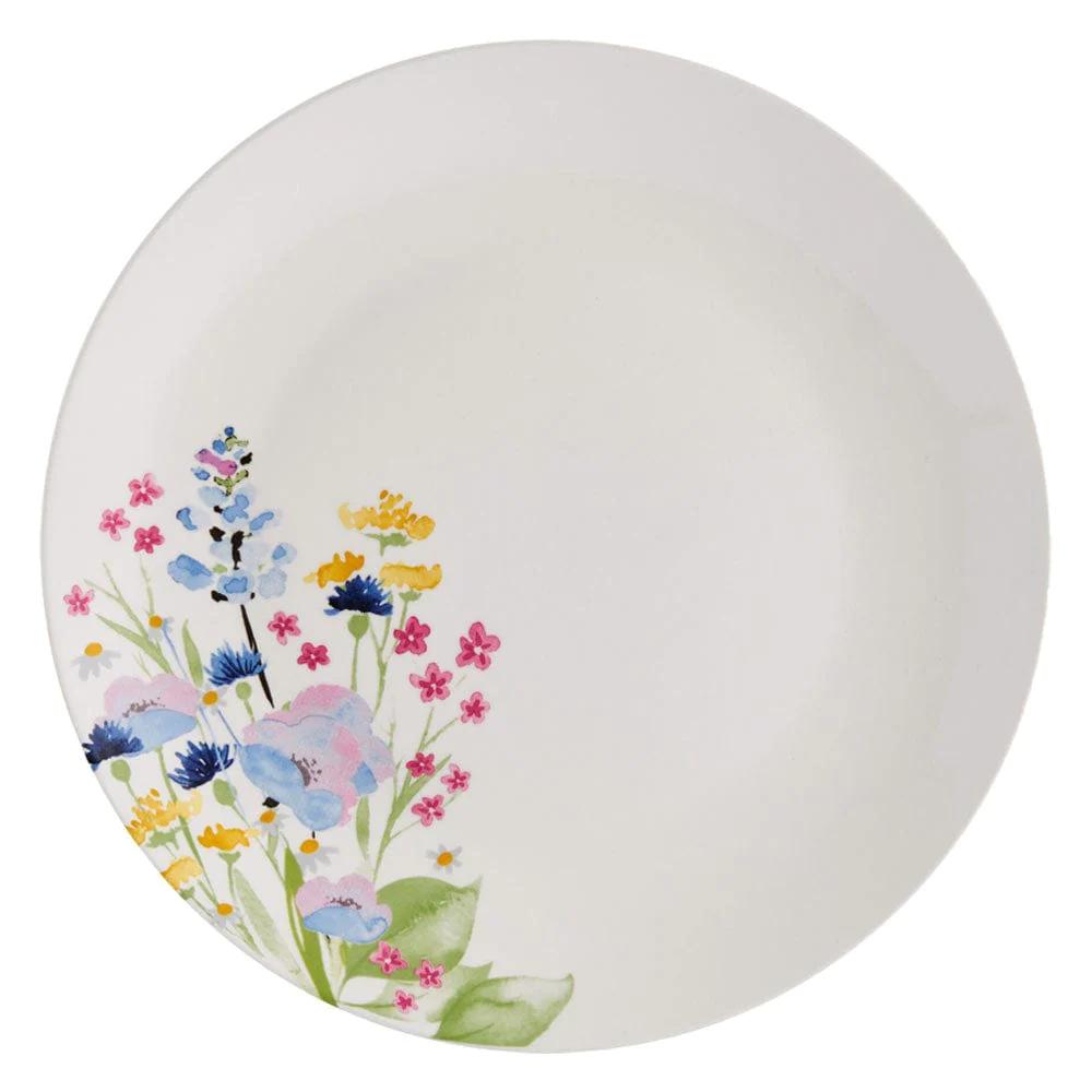 Flower Meadow 18 Piece Dinnerware Set, Service for 6