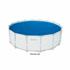 bestway 14' pool solar heat cover &amp; pool filter replacement 4.2"x8" (6 pack)