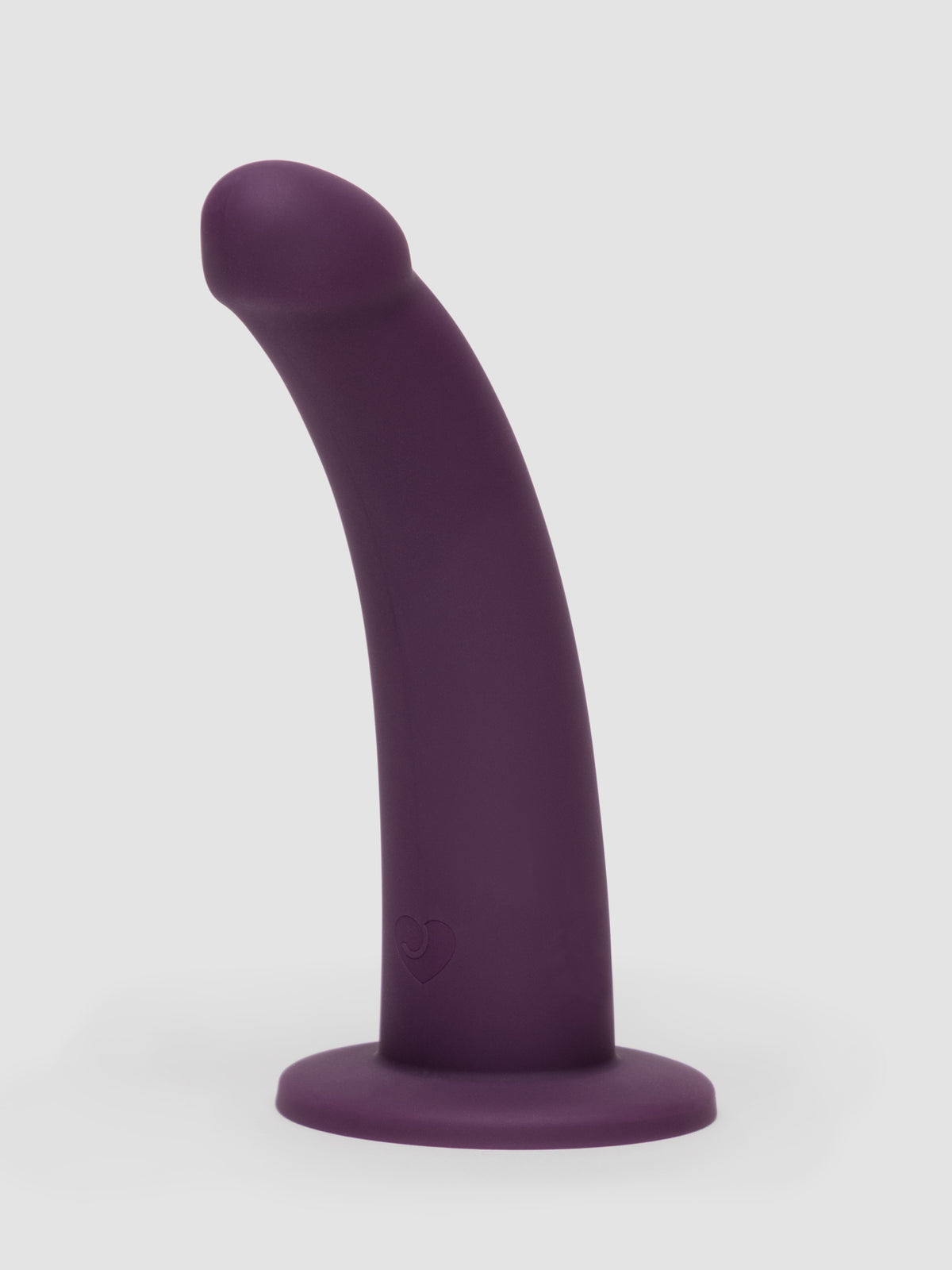 Lovehoney Velvet Dream Rechargeable Liquid Silicone Vibrating Dildo 7 Inch, Purple