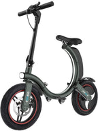 Gyroor Electric Bike for Adults, 450W eBike with 18.6MPH up to 20 Mileage, Folding Electric Bike 14in Air-Filled Tires, Disc and Electronic Brake, 3 Speed Modes