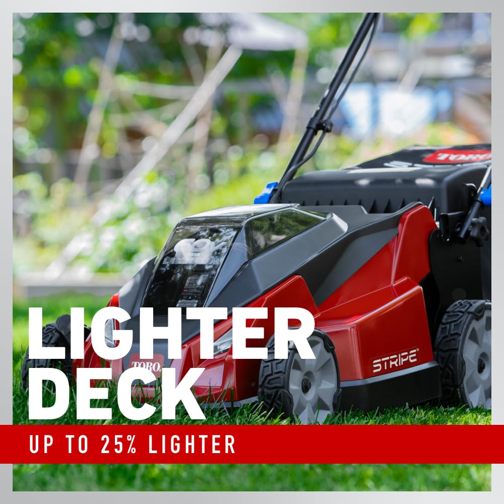60V MAX* 21 in. StripeSelf-Propel Lawn Mower - Battery/Charger Not Included