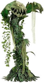 6 ft Animated LED Man-Eating Plant Halloween Animatronic Decoration