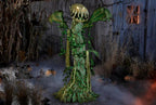 6 ft Animated LED Man-Eating Plant Halloween Animatronic Decoration