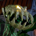6 ft Animated LED Man-Eating Plant Halloween Animatronic Decoration