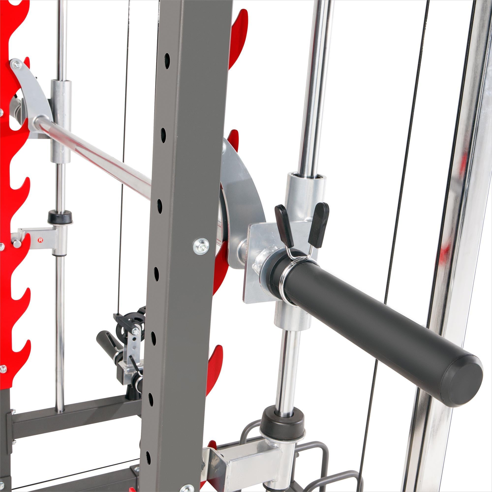 Impex Marcy Pro Smith Machine Weight Bench Home Gym Total Body Workout Training System