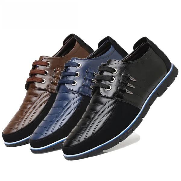 Vintage Fashion Men's Leather Shoes