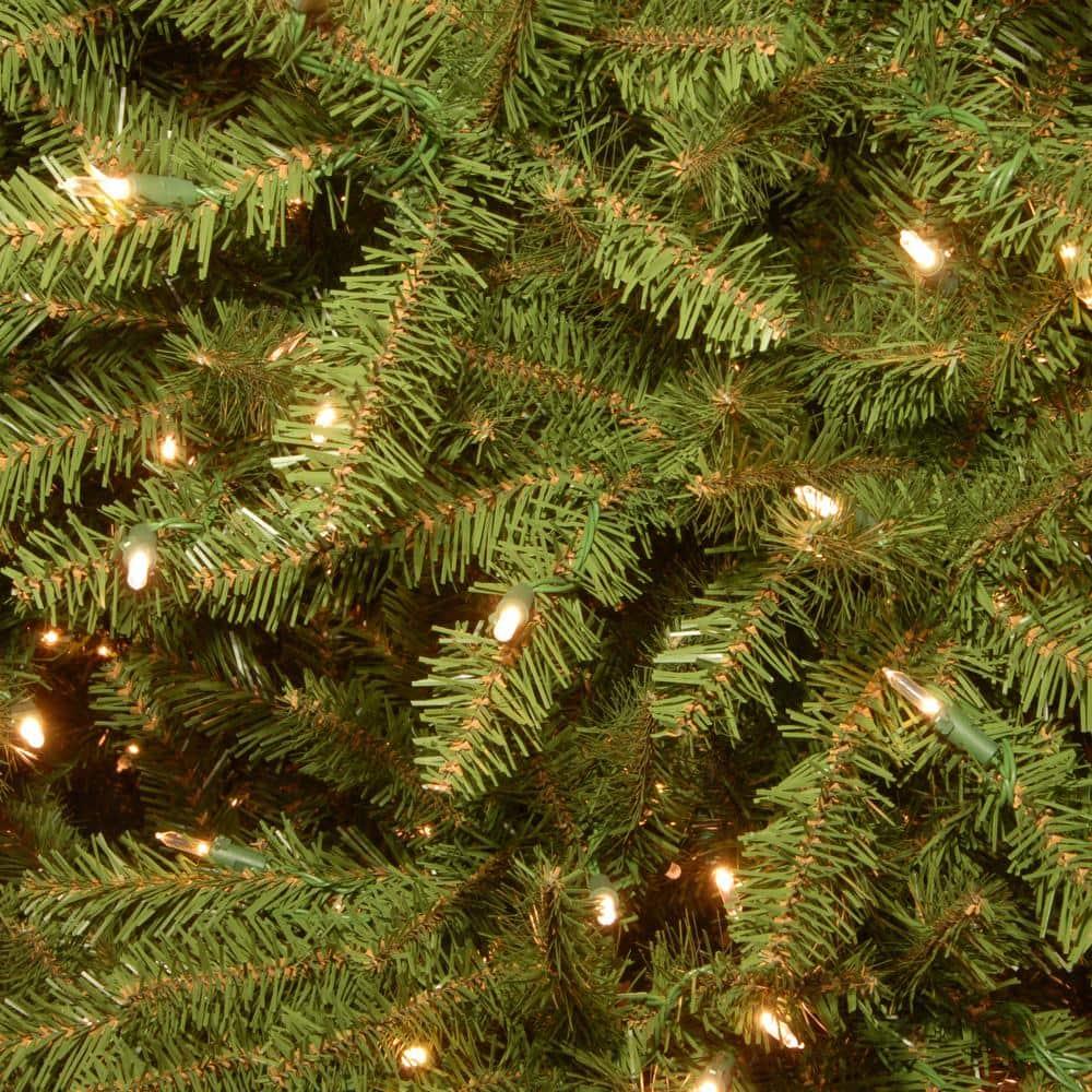 7.5 ft. PowerConnect Dunhill Fir Artificial Christmas Tree with Clear Lights