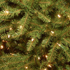 7.5 ft. PowerConnect Dunhill Fir Artificial Christmas Tree with Clear Lights