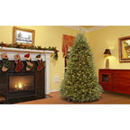 7.5 ft. PowerConnect Dunhill Fir Artificial Christmas Tree with Clear Lights