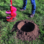 earthquake 9800h 2-person earth auger powerhead with 160cc 4-cycle, black