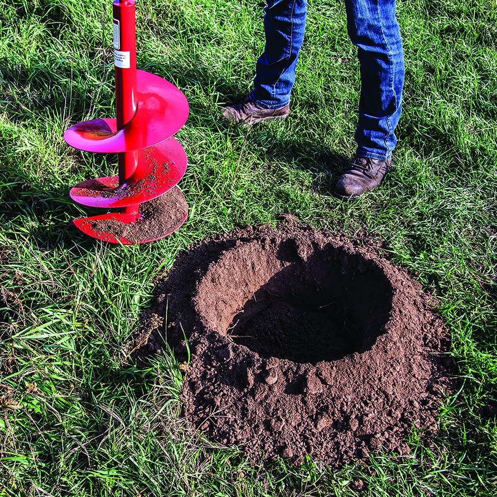 earthquake 9800h 2-person earth auger powerhead with 160cc 4-cycle, black