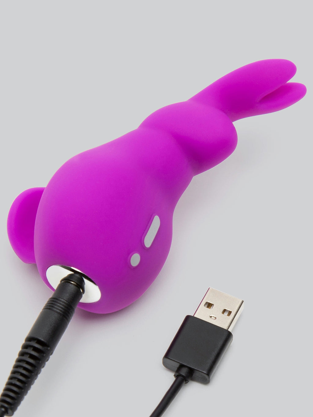Happy Rabbit Mini Ears Rechargeable Clitoral Vibrator, Purple