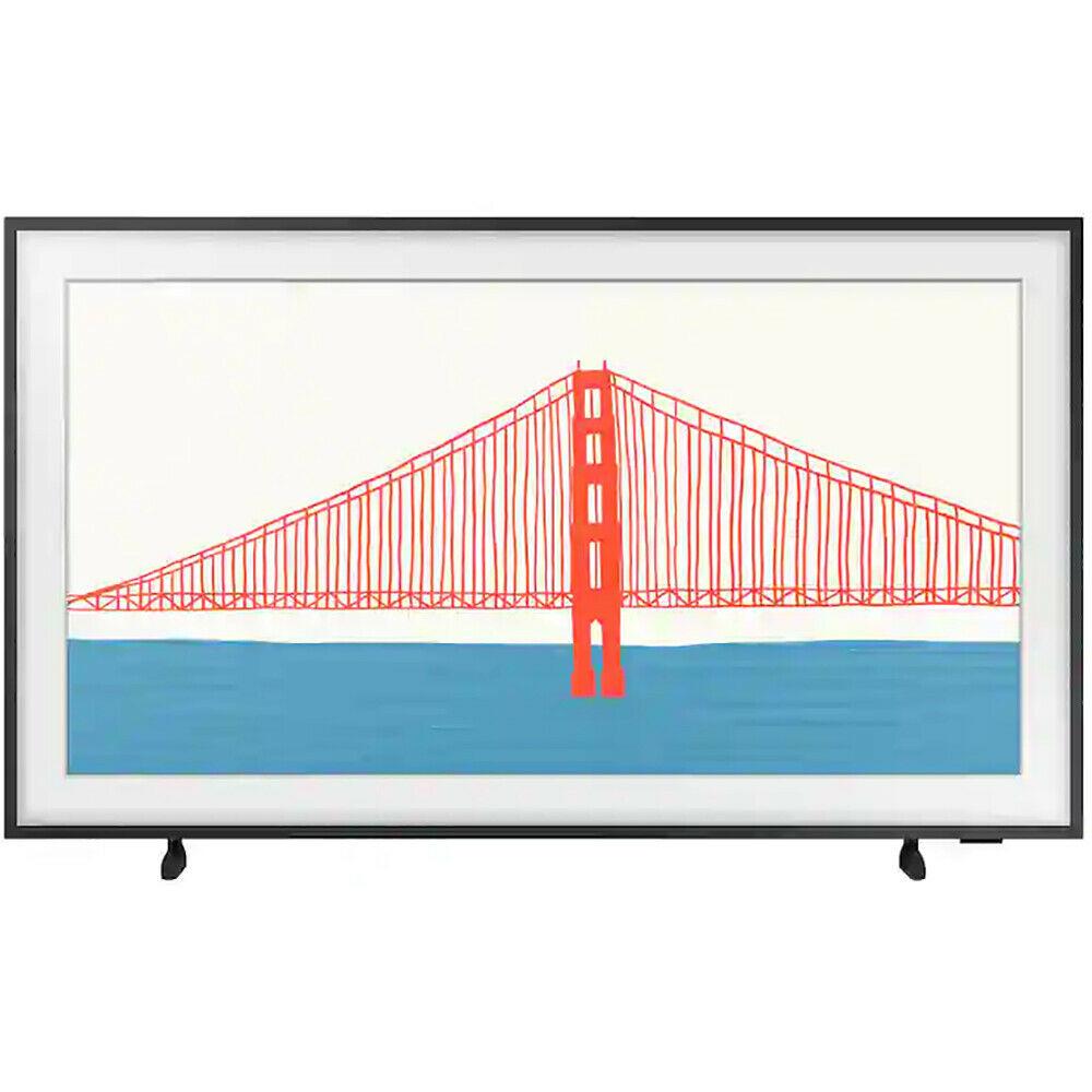 samsung the frame ls03a 43" 4k quantum hdr smart tv with alexa built-in