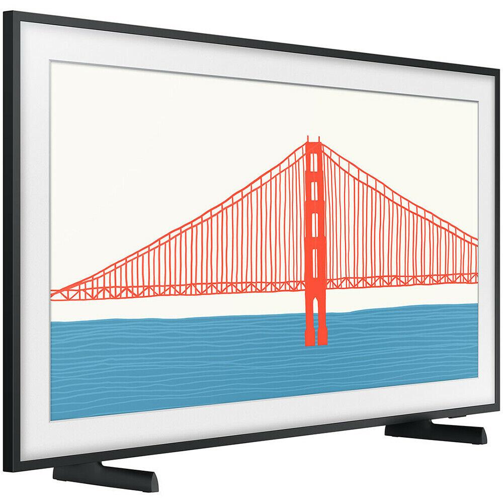 samsung the frame ls03a 43" 4k quantum hdr smart tv with alexa built-in