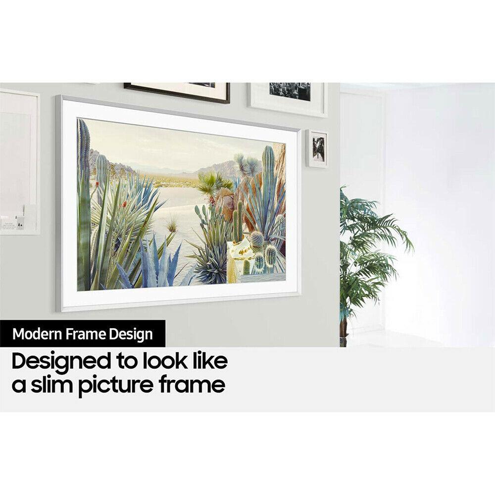 samsung the frame ls03a 43" 4k quantum hdr smart tv with alexa built-in