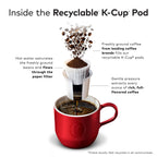Kahlua Coffee Original single serve K-Cup pods for brewers, 120 Count