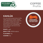 Kahlua Coffee Original single serve K-Cup pods for brewers, 120 Count