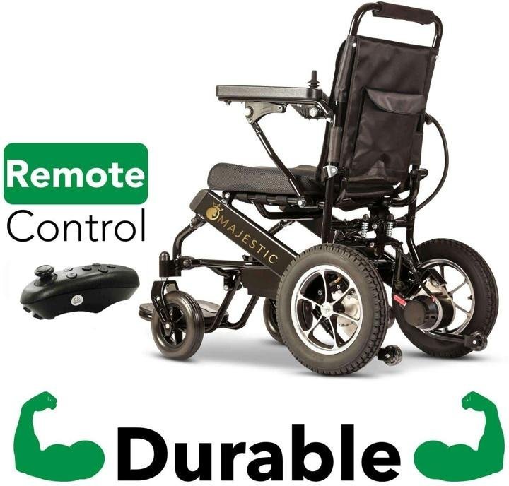 New Folding Ultra Lightweight Electric Power Wheelchair,Air Travel Allowed, Heavy Duty, Mobility Motorized
