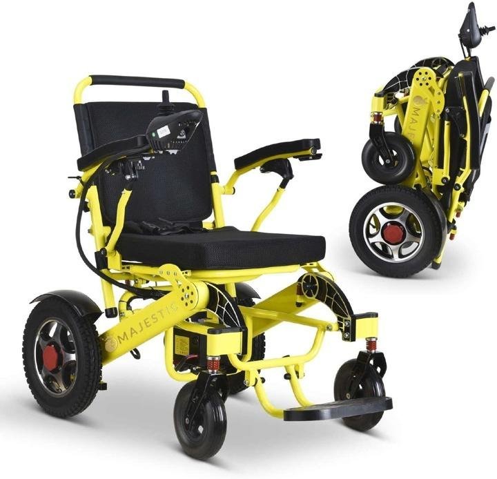 New Folding Ultra Lightweight Electric Power Wheelchair,Air Travel Allowed, Heavy Duty, Mobility Motorized